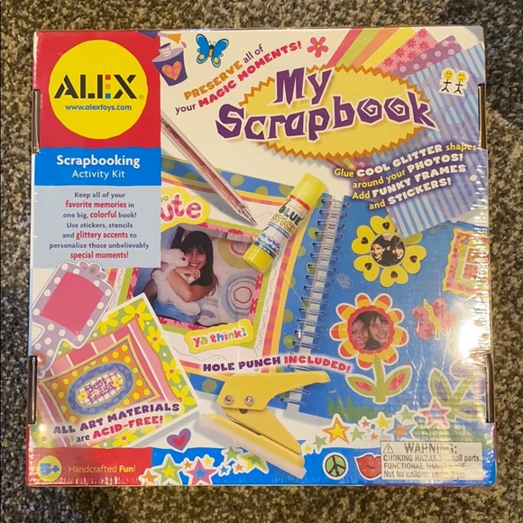 alex toys scrapbook kit